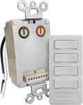 4-Button Keypad Plus Transmitter Base Kit (XPT4-W-NS)