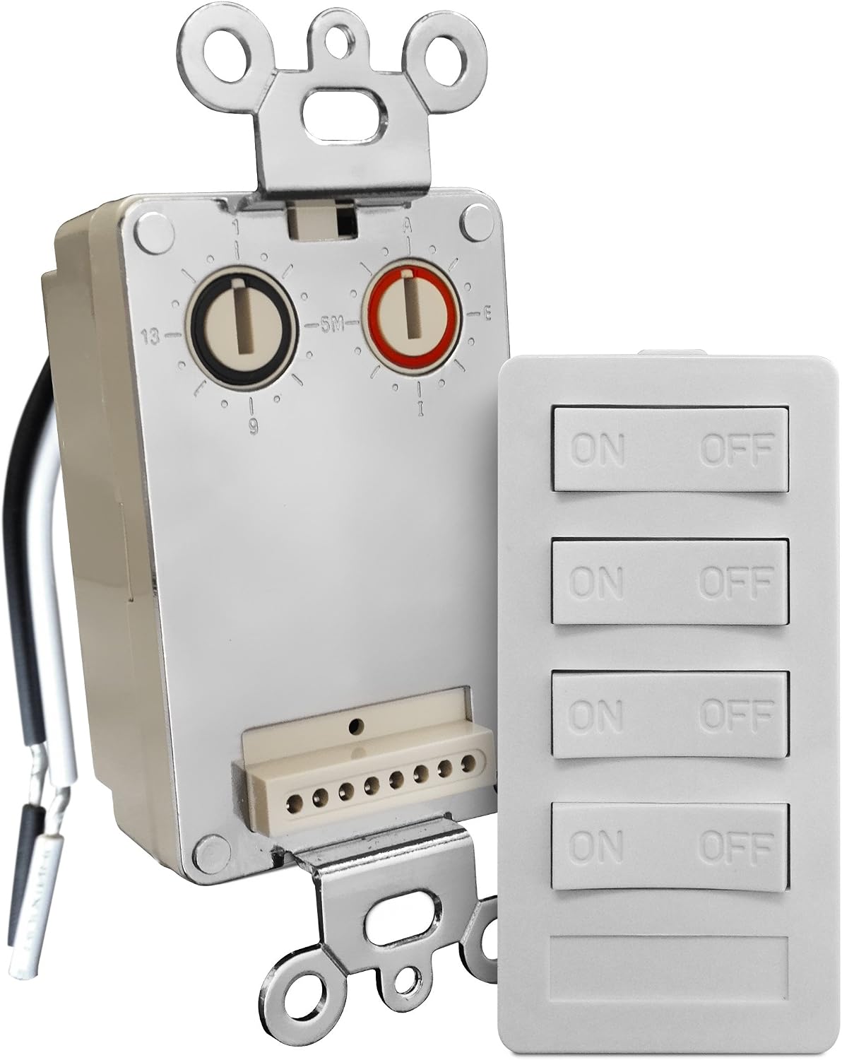 4-Button Keypad Plus Transmitter Base Kit (XPT4-W-NS)