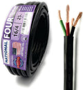NATIONAL Wire & Cable – 16 AWG 4-Conductor Premium Copper Wire, 25 ft, Stranded