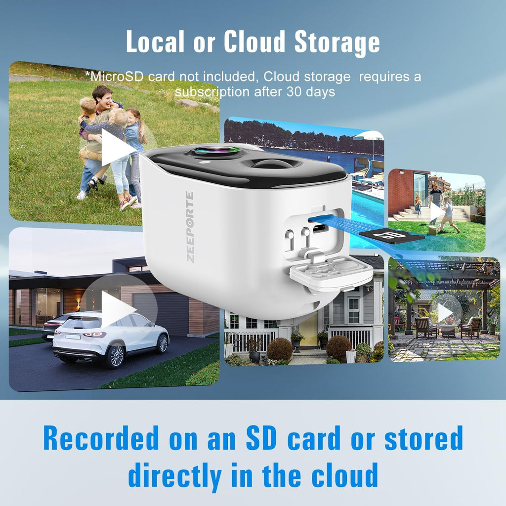 security cameras wireless outdoor, 2k cameras for home, view 9