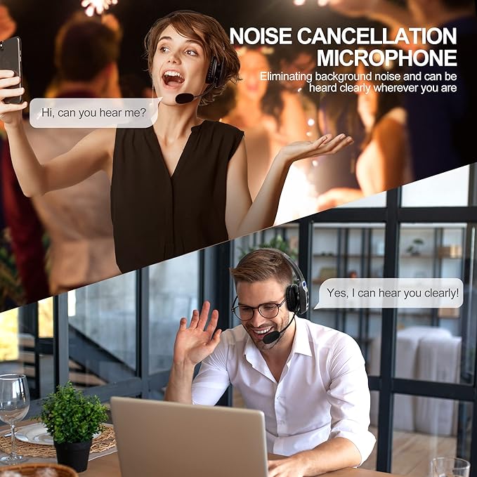 Sarevile Trucker Bluetooth Headset, V5.2 Wireless Headset