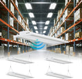 LED Linear High Bay Shop Light 210W, Larger Central Lighting Area, Commercial (4 Pack)