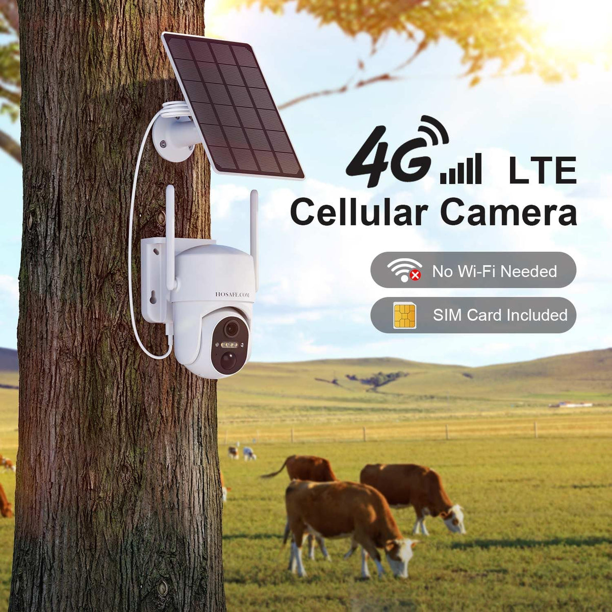 no wifi security camera outdoor with 64gb sd shown in use
