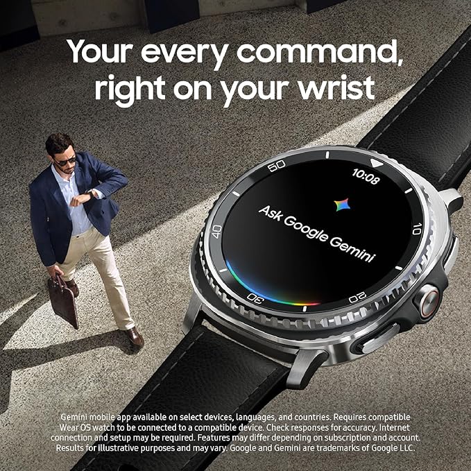 Samsung Galaxy Watch 8 Classic 46mm Bluetooth Smartwatch, Cushion Design