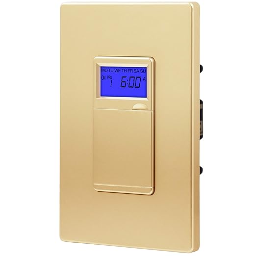 TOPGREENER Digital Astronomic Timer Switch, 7-Day Programmable Sunrise Sunset