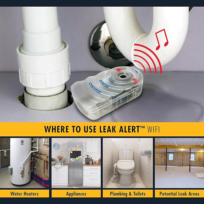 Zircon Leak Alert WiFi- 2 Pack