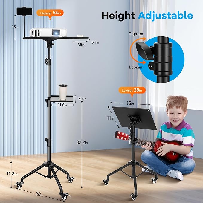 CAHAYA Projector Tripod Stand