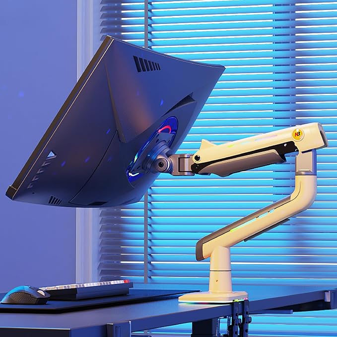 NB Gaming Monitor Arm or for 32 to 60 Inches Screen, Load up to 20 kg, VESA