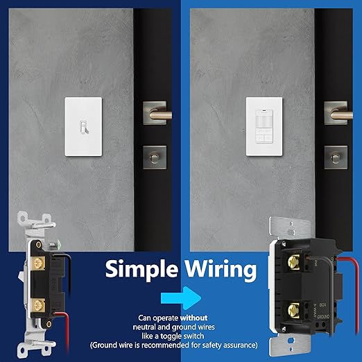 LIDER Motion Sensor Dimmer Switch