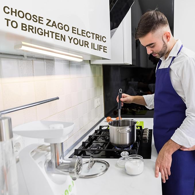 ZAGO 18 Inch LED Hardwired Under Cabinet Lighting (4 Packs)