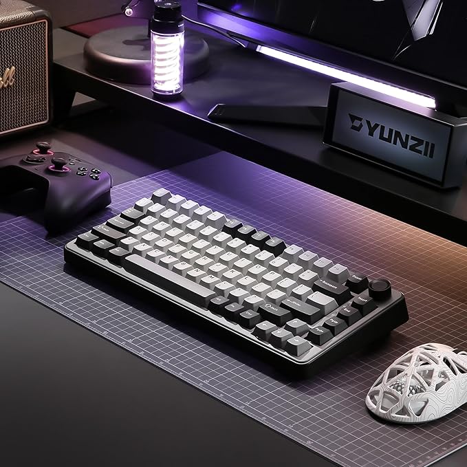 YUNZII B75 PRO Wireless Mechanical Keyboard, 75% Layout