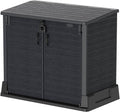 Duramax Storeaway 4 ft. 3 in. x 2 ft. 5 in. x 3 Ft 7 in. Resin Horizontal Outdoor Storage Shed Gray