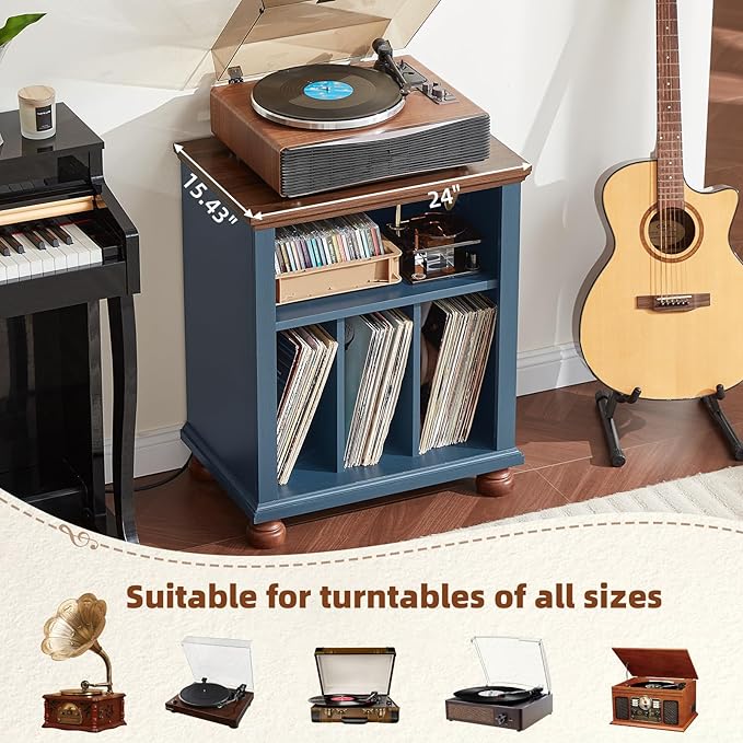 Joaxswe Record Player Stand