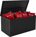 YITAHOME 300 Gallon Extra Large Double-Wall Outdoor Storage Box, Waterproof