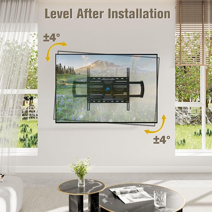 Mounting Dream TV Wall Mount, UL Listed Full Motion Mount Bracket