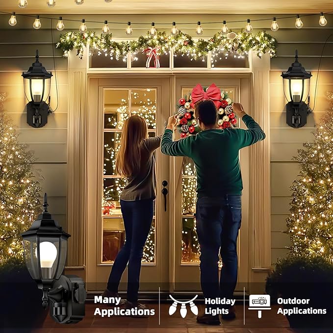 2 Pack Porch Lights Outdoor