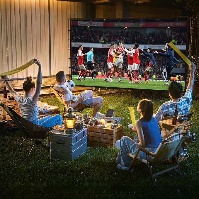 Projector Screen Outdoor, Vamvo Projector Screen