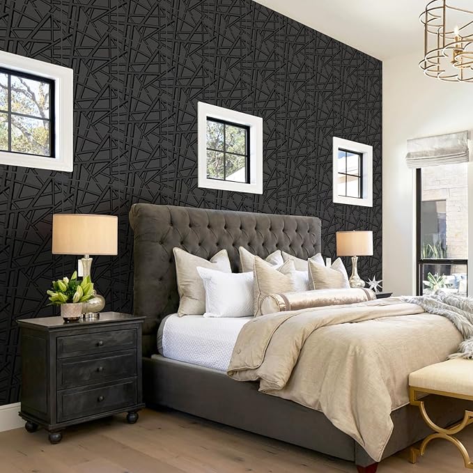 LEVOWAY 33 Pack 3D Wall Panels for Interior Wall Decor, Wall Covering Panles
