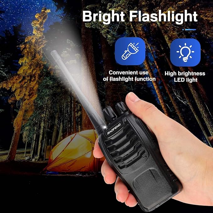 Baofeng Walkie Talkies 888S Rechargeable Long Range (20pack)