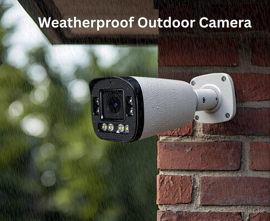 evertech 1080p hd bullet security camera outdoor indoor, side view
