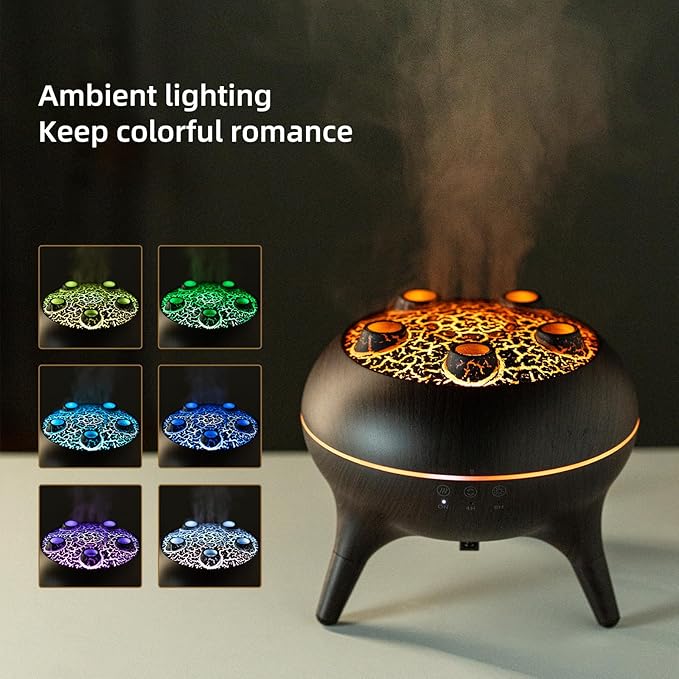 Essential Oil Diffuser 250ML, Jellyfish Diffuser Air Humidifiers Sound Pickup