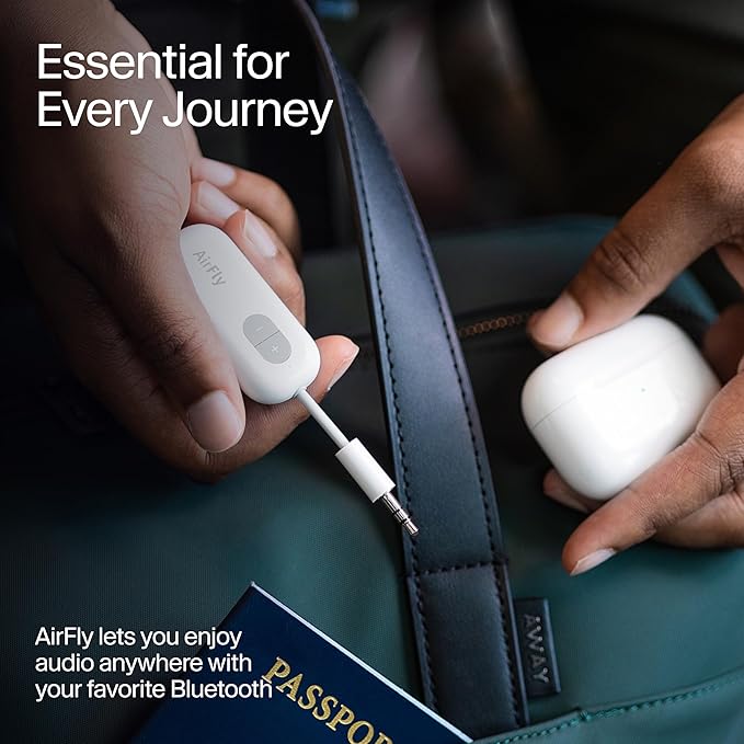 Twelve South AirFly SE | Bluetooth Wireless Audio Transmitter Adapter