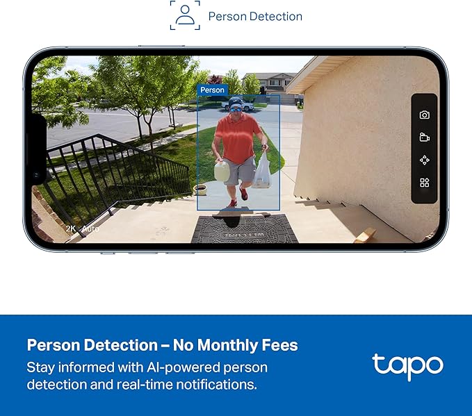 Tapo 1080p Outdoor Wireless Security Camera