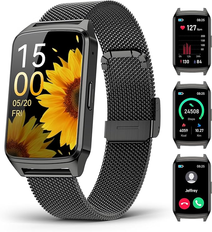ChronArk Fitness Tracker Watch for Women Men, Step Counter Compatible