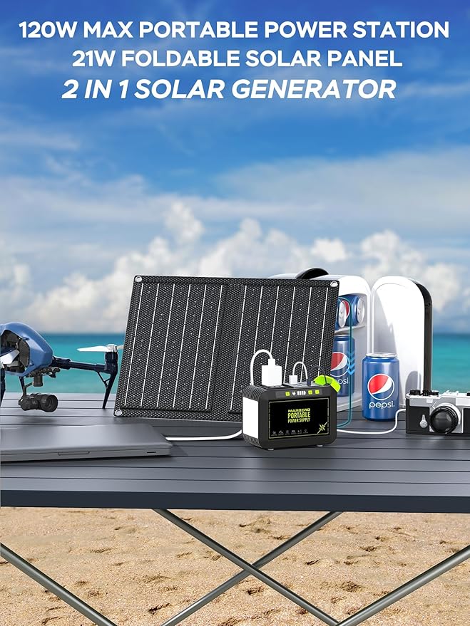 MARBERO 88.8Wh Solar Generator