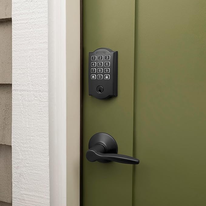 Schlage Arrive WiFi Deadbolt Smart Lock, Keyless Entry Door Lock
