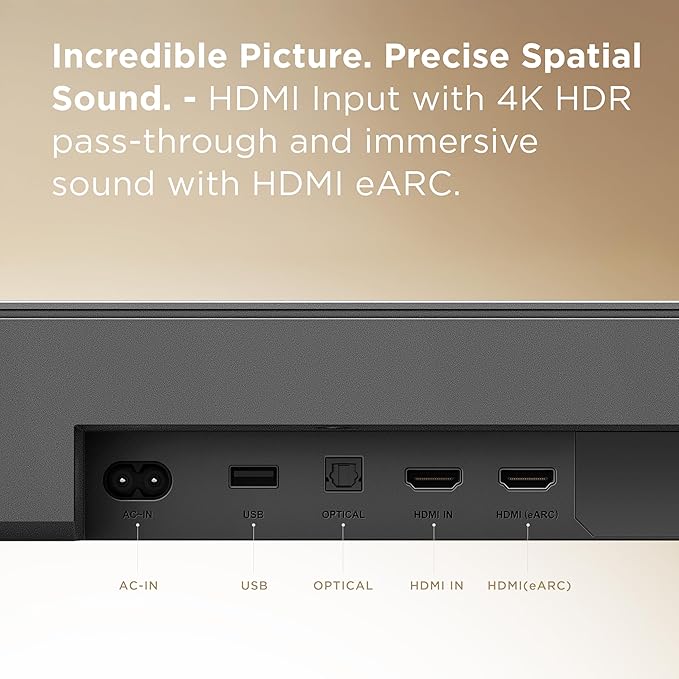 TCL Q65H 5.1 Sound Bar with Wireless Subwoofer