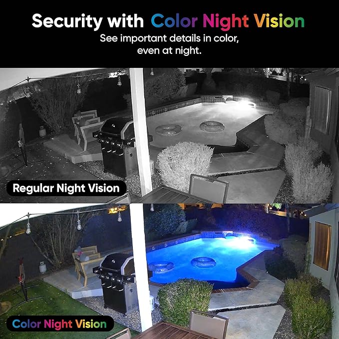 WYZE Cam v4, 2.5K AI Security Camera, Indoor/Outdoor Cameras (2 Pack)