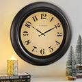 CLXEAST 18 Inch Large Illuminated Wall Clock