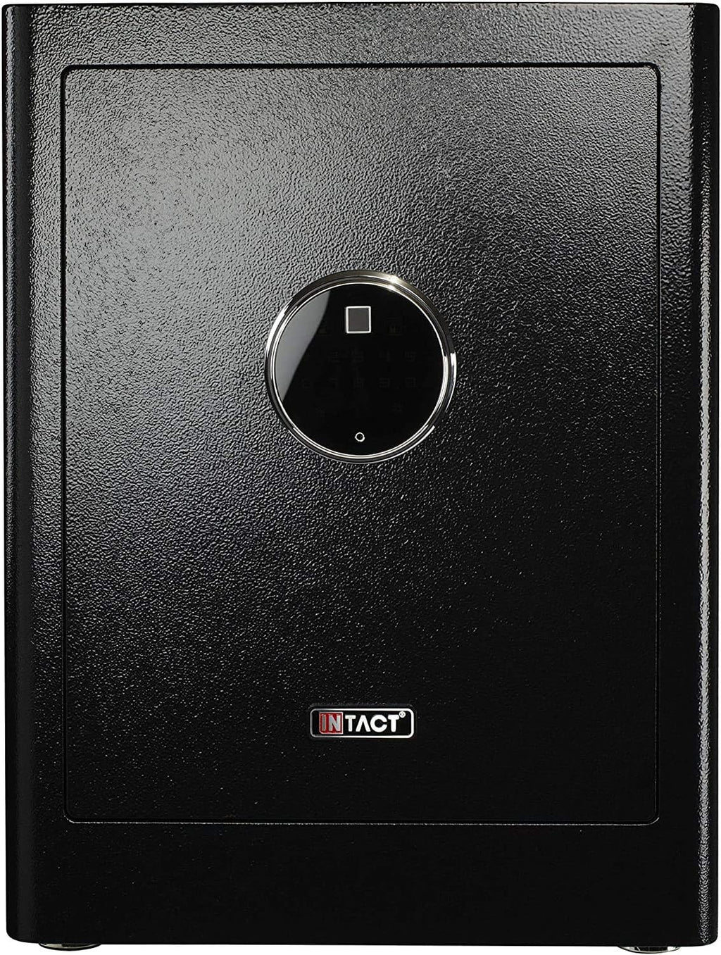intact large quick access biometric fingerprint gun safe, close-up detail
