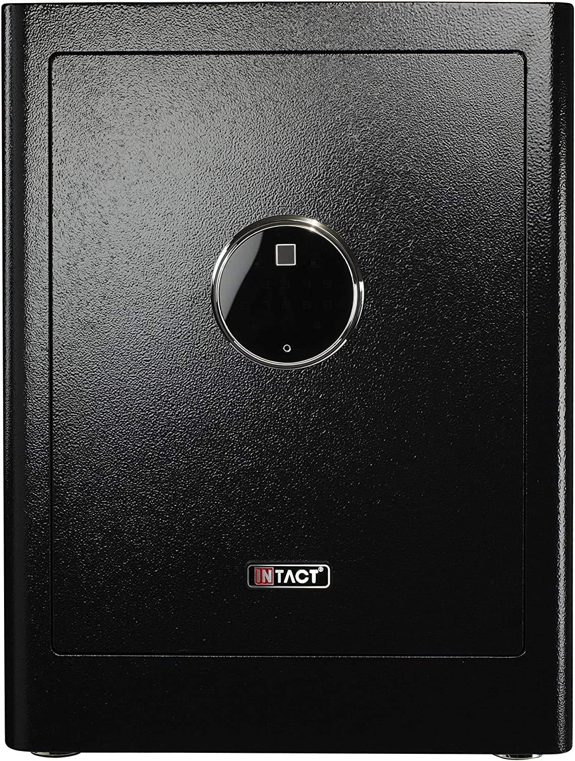 intact large quick access biometric fingerprint gun safe, close-up detail