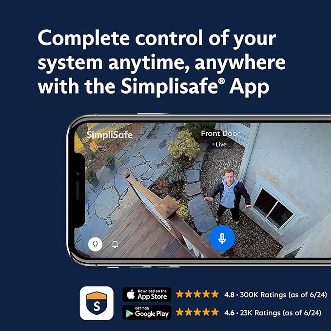 SimpliSafe 10 Piece Wireless Home Security System