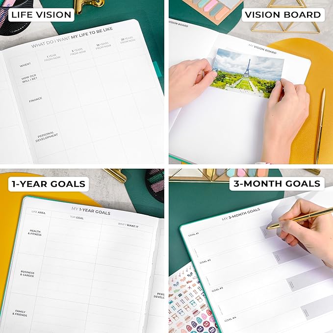 Clever Fox Planner Pro Premium – Luxurious Weekly & Monthly Planner