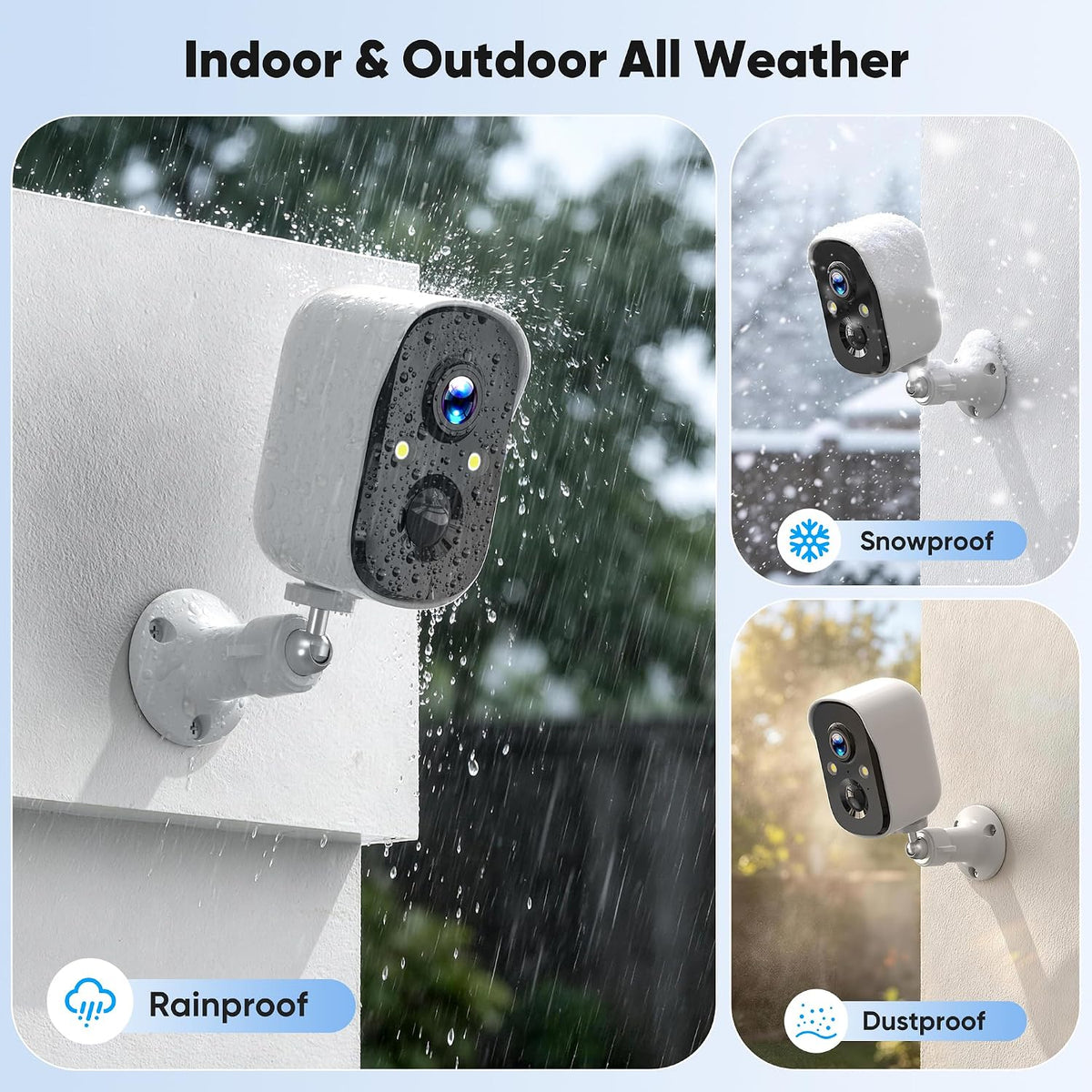 wireless outdoor security camera, 4mp fhd wifi cameras, view 9