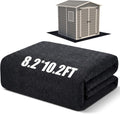 Shed Floor Mat 8.2 x 10.2 ft, PE Backing for Garage, Carport and Workshop