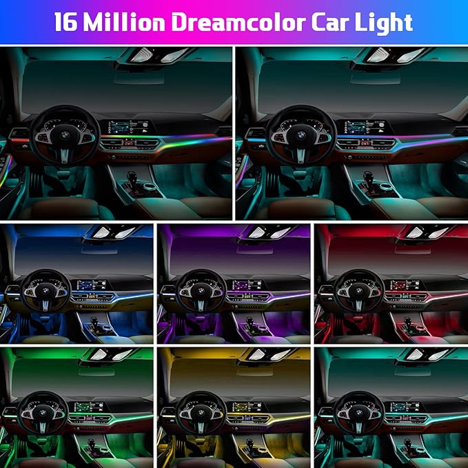 Interior Car LED Strip Lights, Acrylic LED Lights