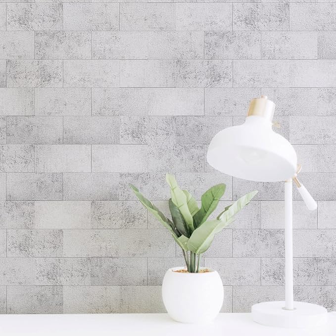 Art3d 102-Piece Backsplash Tile Peel and Stick