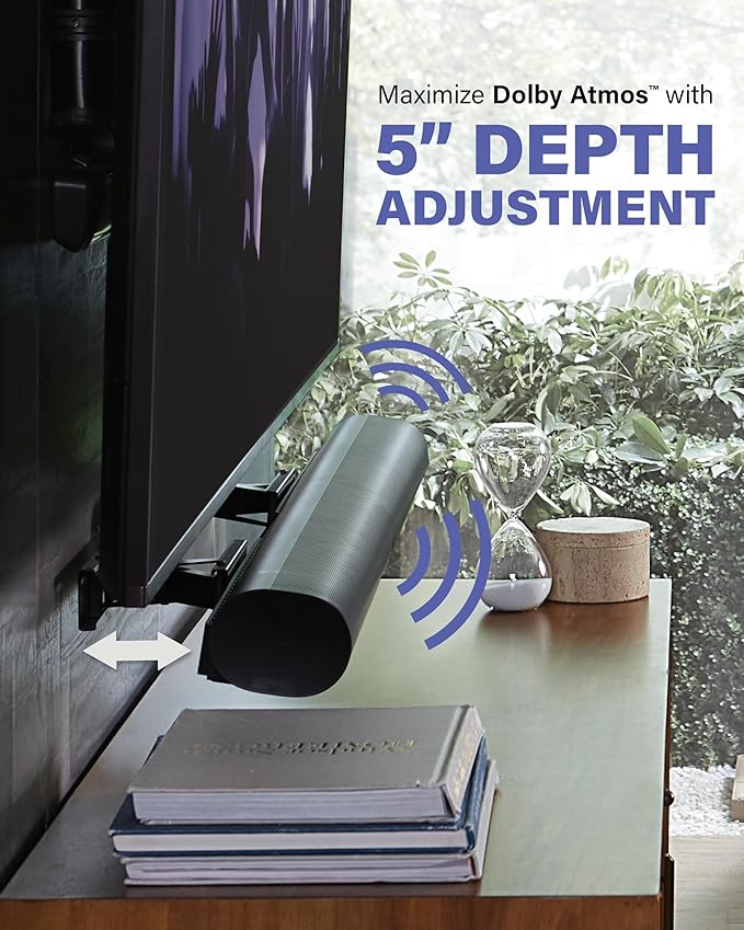SANUS Soundbar TV Mount for Sonos Arc & Sonos Arc Ultra Soundbar – Depth