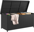 YITAHOME 260 Gallon Wicker Deck Box