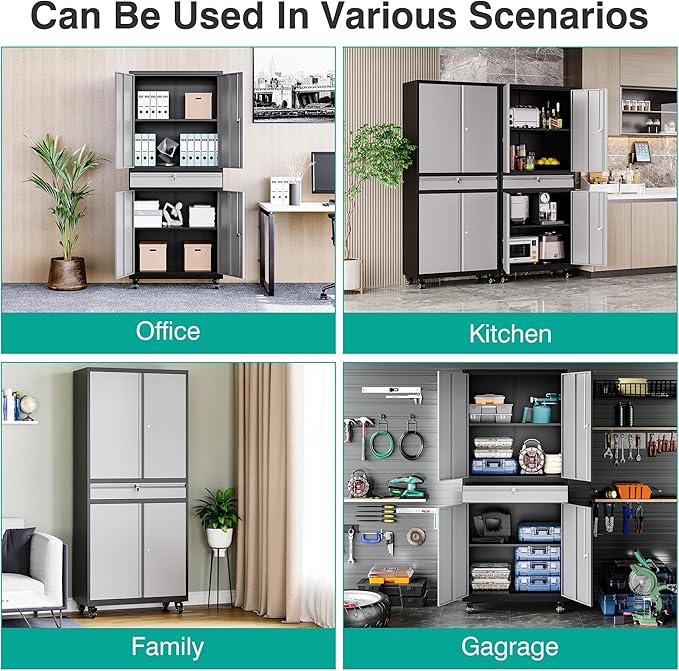 Metal Garage Storage Cabinet