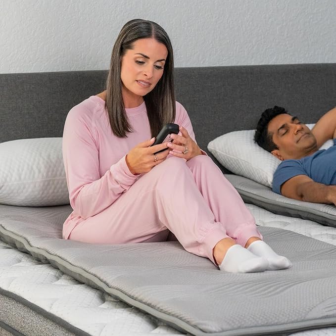 GhostBed Massage Mat with 3" Gel Memory Foam