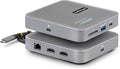 StarTech.com 7-in-1 USB C DisplayLink Dual Monitor Docking Station, 4K 60Hz