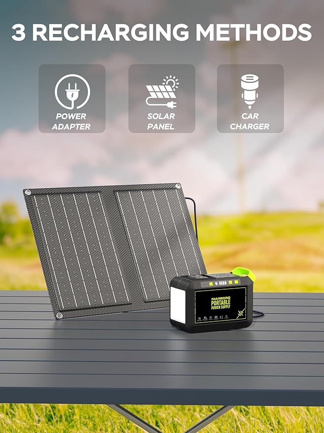 MARBERO 88.8Wh Solar Generator