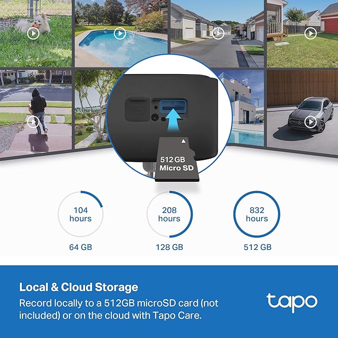 Tapo 1080p Outdoor Wireless Security Camera