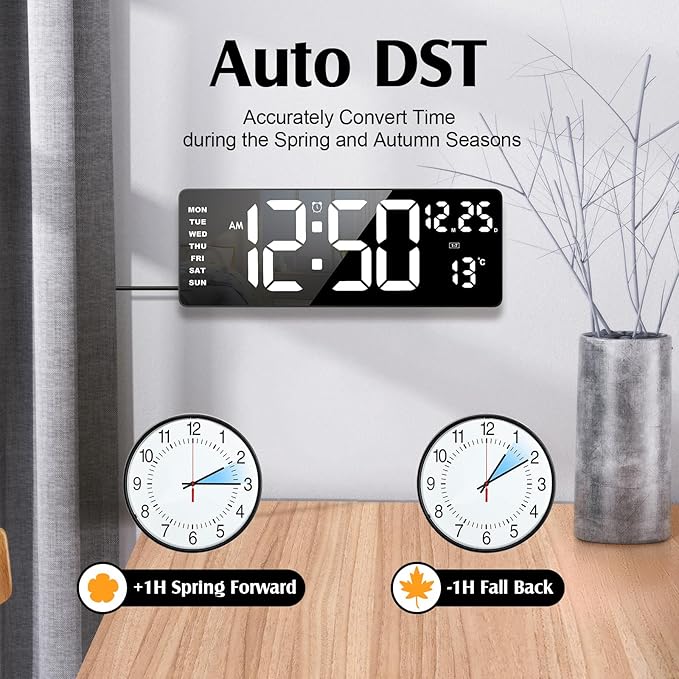 Xflyee 16.5" Digital Clock Large Display
