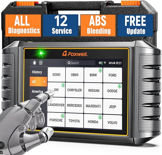 2026 FOXWELL NT726 OBD2 Scanner All System Bidirectional Scan Tool, 12+ Service